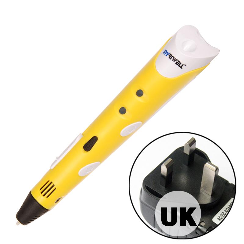 Yellow UK Adapter