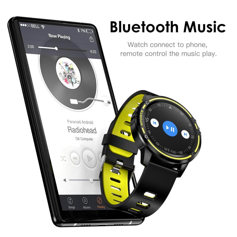 Newest L8 Smart Watch Men ECG + PPG IP68 Waterproof Blood Pressure Heart Rate Fitness Tracker Sports Smartwatch VS L5 L7