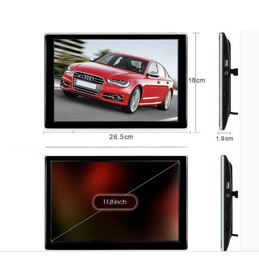 Car Television Headrest Video Monitor Multimedia Player For Lexus NX Class LCD Android 9.0 System Back Seat TV Screen 11.8 inch