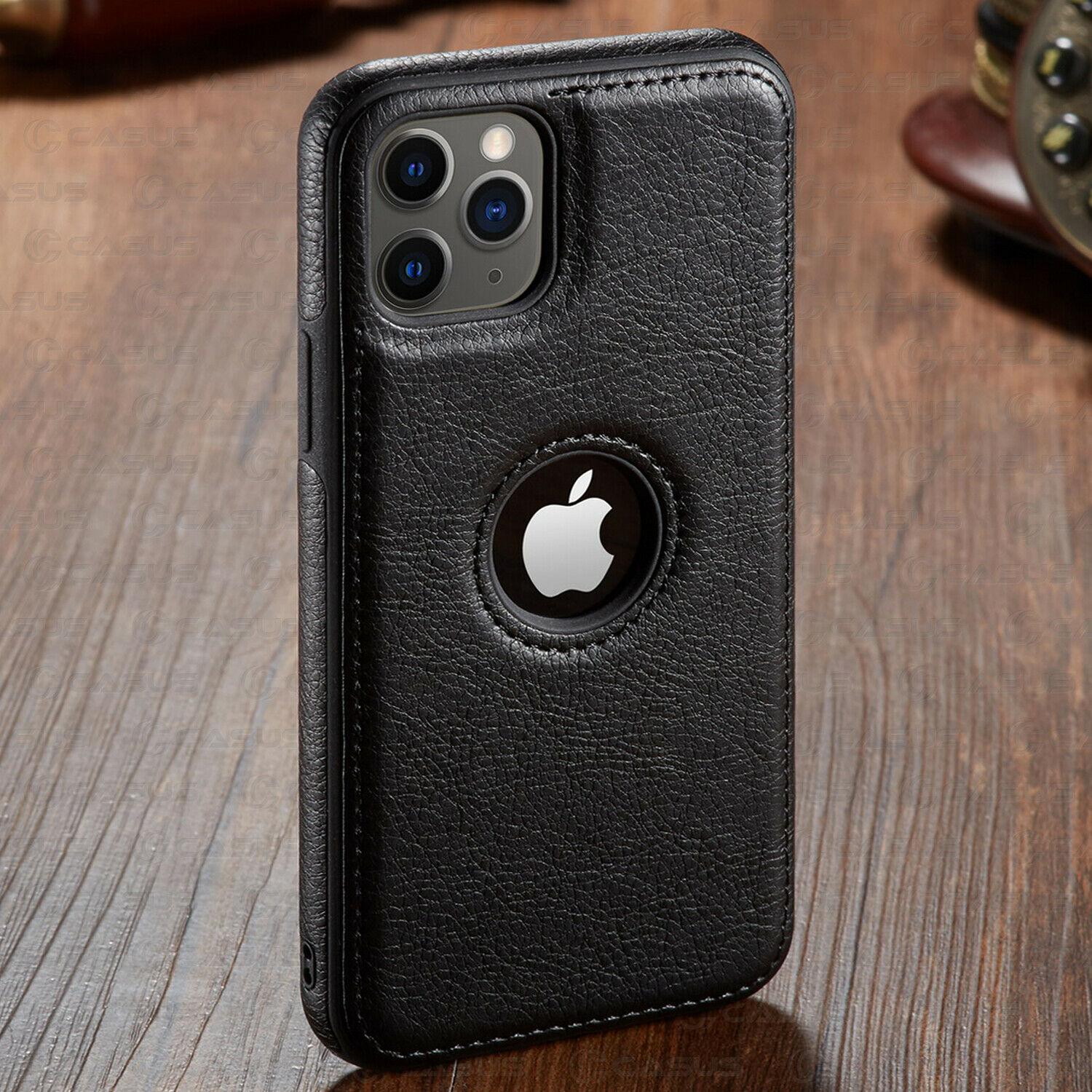 For iPhone 11 11 Pro 11 Pro Max Case Luxury Vintage PU Leather Back Thin Case Cover for iphone XS Max XR X 8 7 6 6S Plus Case