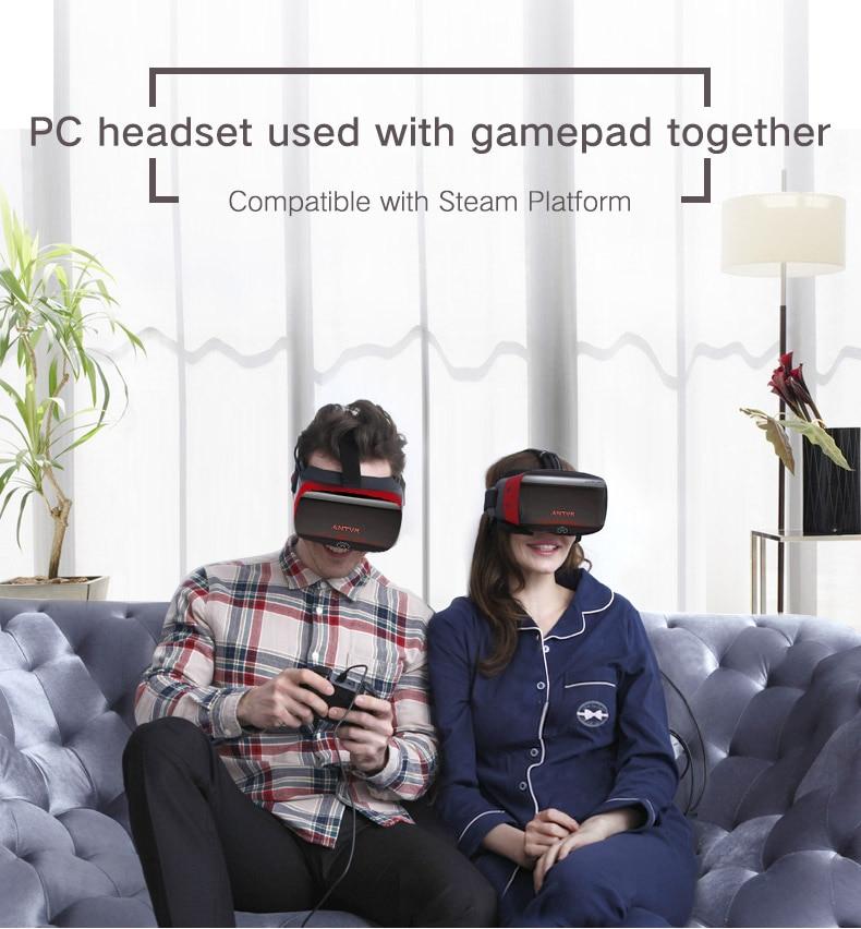ANTVR 2C Virtual Reality PC headset 3d vr Glasses 5.5
