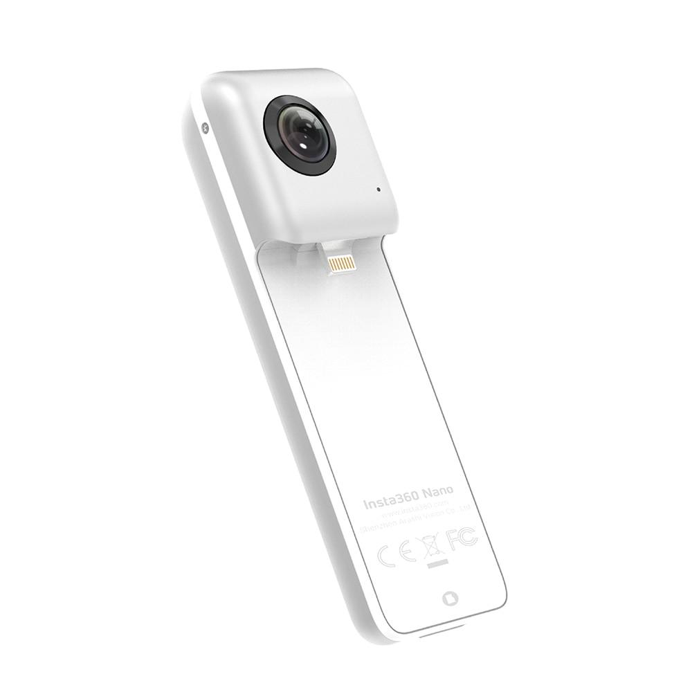 Insta360 Nano Mini 3K HD 360° Panoramic Panorama Video Camera for iPhone 8 X 7/7 Plus/6s/6s Plus/6 Dual Wide Angle Fisheye Lens