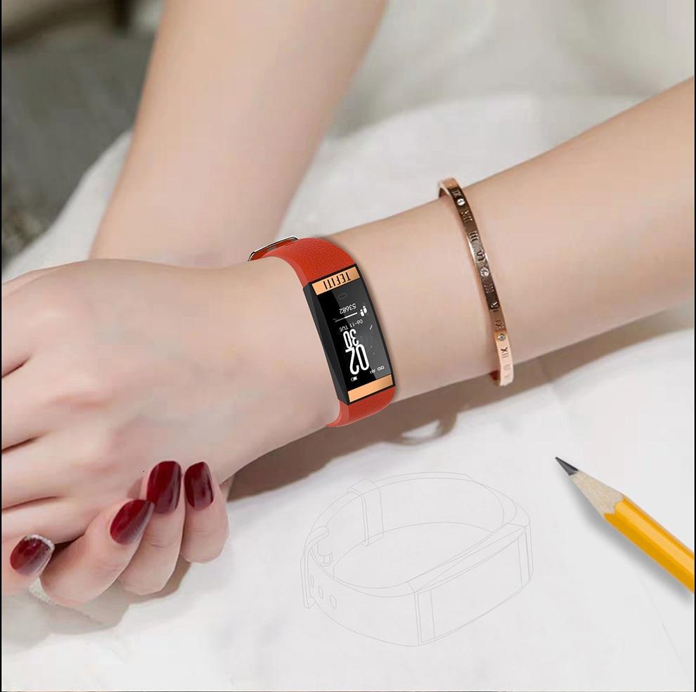 Jelly Comb Women Smart Watch Men Bracelet IPS Color Screen Heart Rate Monitor Blood Pressure Ladies Smartwatch for IOS Andriod