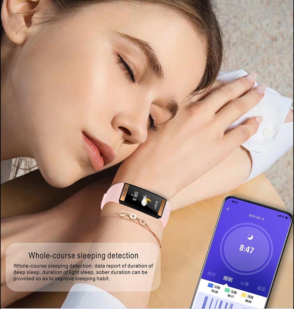 Jelly Comb Women Smart Watch Men Bracelet IPS Color Screen Heart Rate Monitor Blood Pressure Ladies Smartwatch for IOS Andriod
