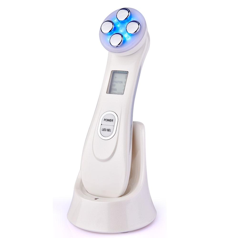 Electroporation LED Photon Facial RF Radio Frequency Skin Rejuvenation EMS Mesotherapy for Tighten Face Lift Beauty Treatment