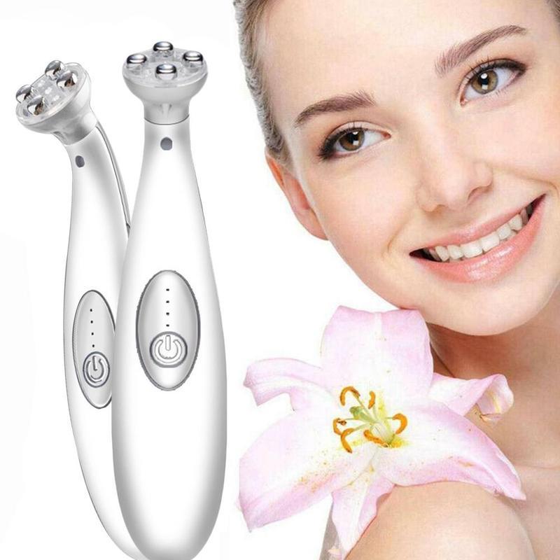 RF&EMS Radio Mesotherapy Electroporation Face Beauty Pen Radio Frequency LED Photon Face Skin Rejuvenation Remover Wrinkle