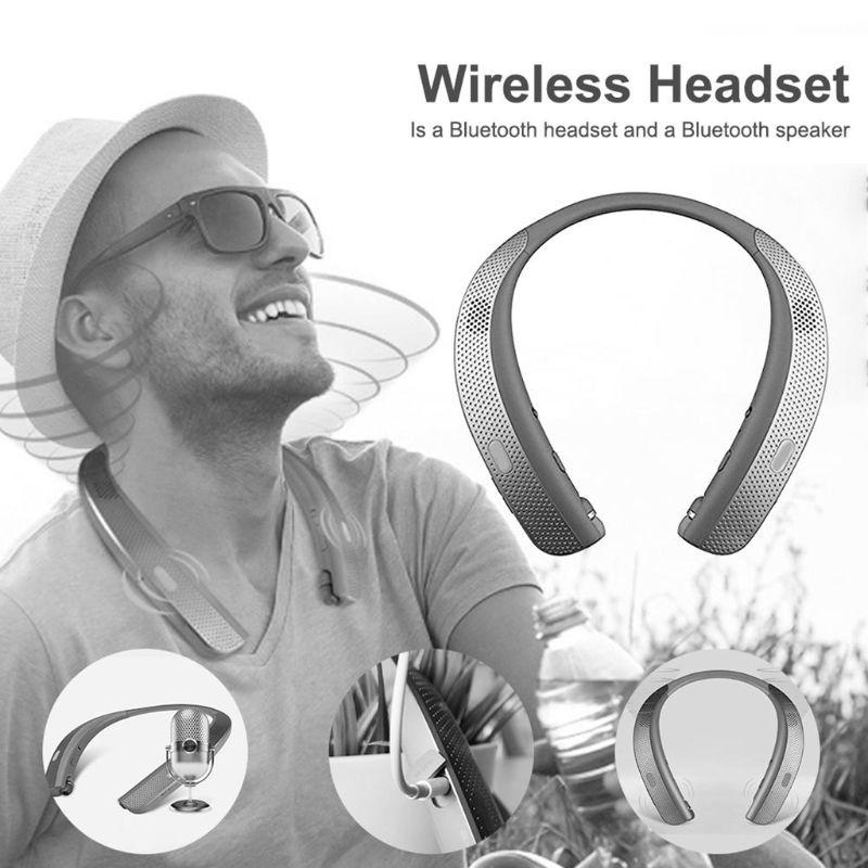 2020 NewBluetooth Headphones Lightweight Stereo Neckband Wireless Headset With speaker for Sports Exercise High Quality