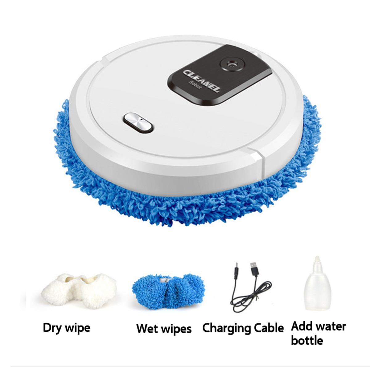 Fully Automatic Sweeping Robot Smart Impregnation Cleaning Robot USB Charging Dry and Wet Spray Mop Spray Aerosol Disinfecting