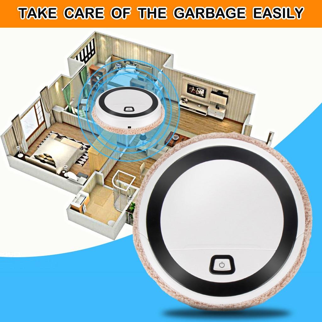 Floor Cleaning Machine Mini Mopping Robot Small Household Automatic Wireless Intelligent Floor Cleaner Robot Kitfort#g40