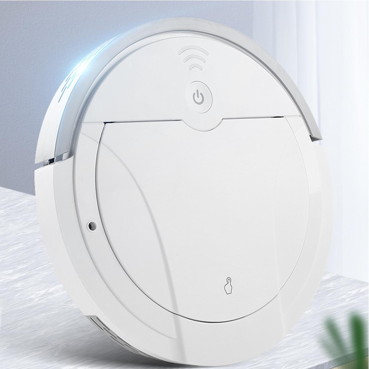 5-in-1 Fully Automatic Multifunctional Smart Robot Vacuum Cleaner USB Charging Sweeping Robot Dry/Wet UV Disinfection Cleaner