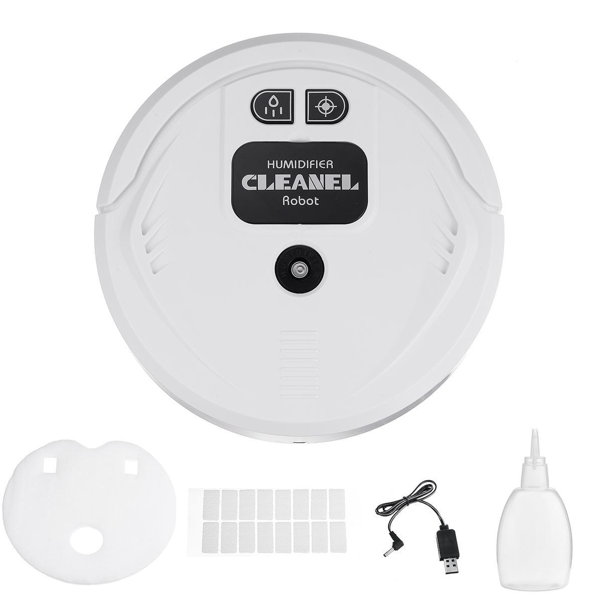 Fully Automatic Multifunctional Smart Robot Cleaner USB Charging Sweeping Robot Dry and Wet Spray Mop Spray Aerosol Disinfecting