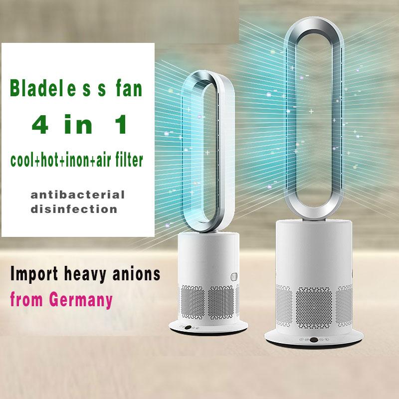 Intelligent Cool+Heat+Pure Air Functions Home True Hepa Filter Bladeless Air Purifier