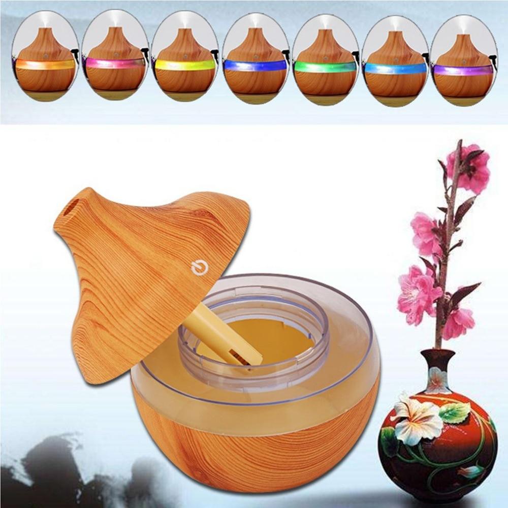 300mL wood grain Aromatherapy diffuser essential oil diffuser usb ultrasonic humidifier aromatherapy car diffusers for home room