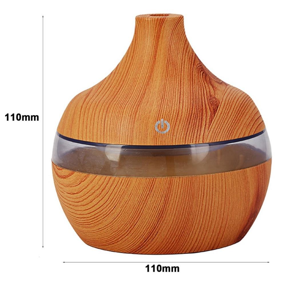 300mL wood grain Aromatherapy diffuser essential oil diffuser usb ultrasonic humidifier aromatherapy car diffusers for home room
