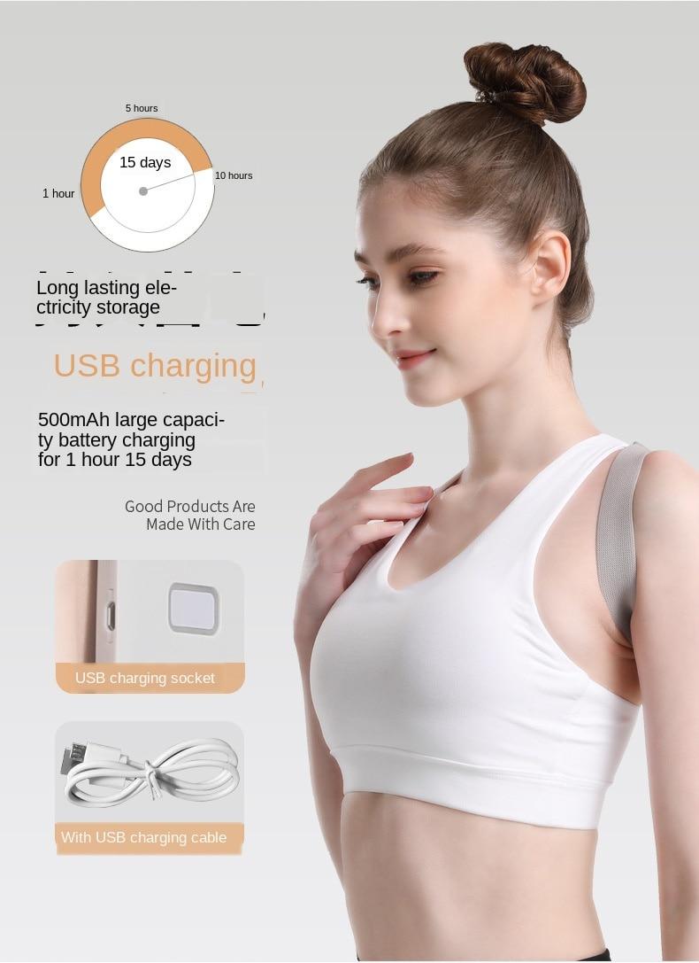 Posture Corrector Adjustable Back Brace Straightener Intelligent Sensor Vibration Reminder Women Men and Kids Posture Trainer