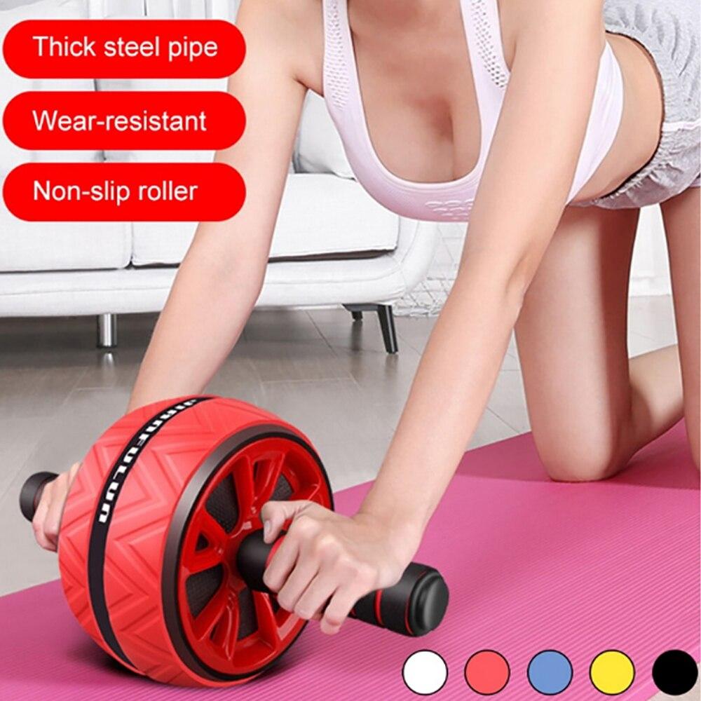 Abs Roller big Wheel Abdominal Muscle Trainer For Fitness No Noise Ab Roller Wheel Workout Abs Training Home Fitness Equipment