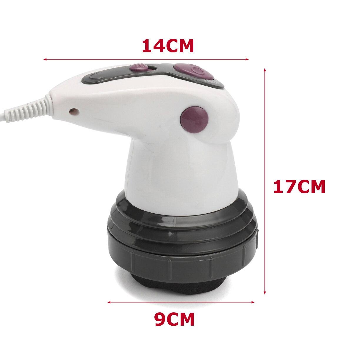 New Design Electric Noiseless Vibration Full Body Massager Slimming Kneading Massage Roller for Waist Losing Weight Fitness