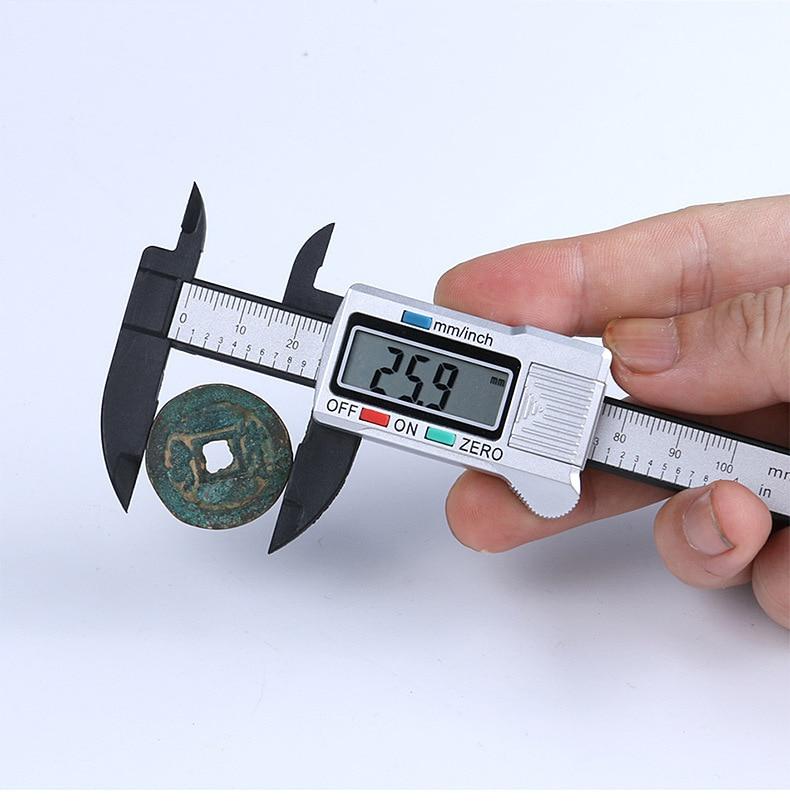 Digital Caliper 6 inch Electronic Vernier Caliper 100mm Calliper Micrometer Digital Ruler Measuring Tool 150mm 0.1mm