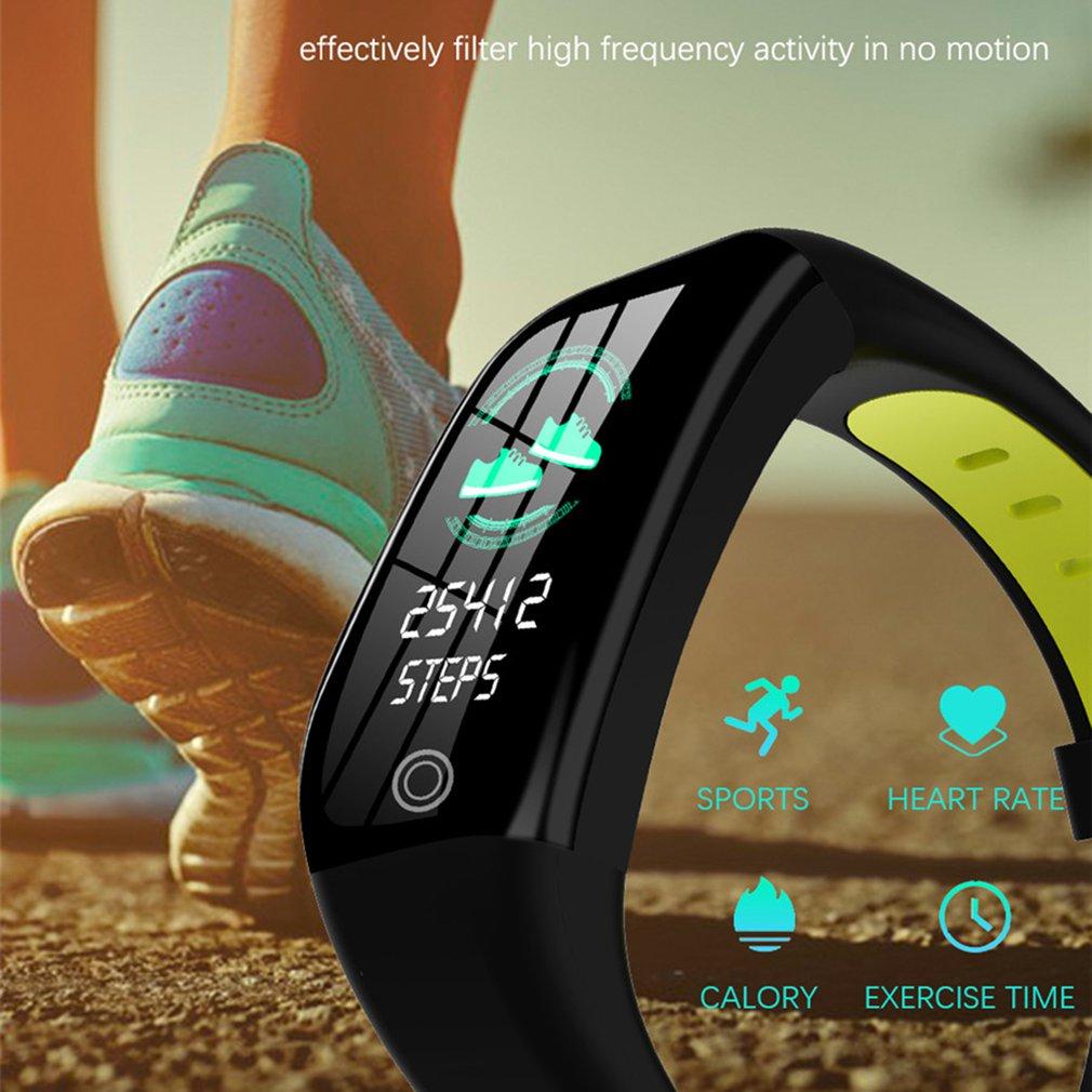 F21 Smart Bracelet GPS Distance Fitness Activity Tracker IP68 Waterproof Blood Pressure Watch Sleep Monitor Smart Band Wristband
