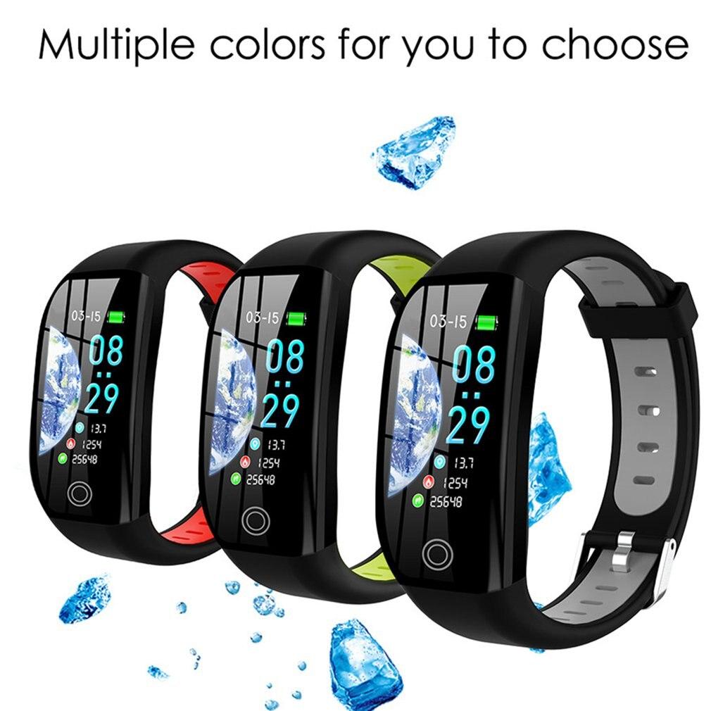 F21 Smart Bracelet GPS Distance Fitness Activity Tracker IP68 Waterproof Blood Pressure Watch Sleep Monitor Smart Band Wristband
