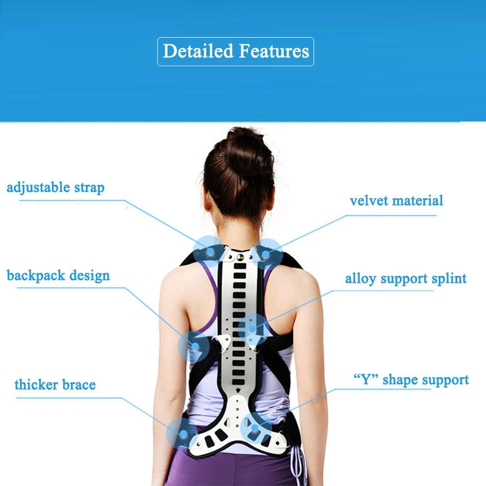 1Pcs Posture Corrector Back Support Comfortable Back and Shoulder Brace for Men Women - Medical Device to Improve Bad Posture