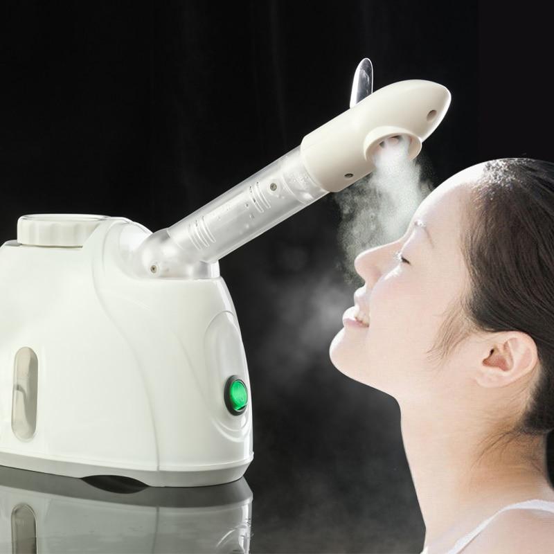 Lady Steam Ozone Facial Steamer Face Sprayer Vaporizer Beauty Salon Skin Detox Whitening Moisturizing Home Use Care Machine