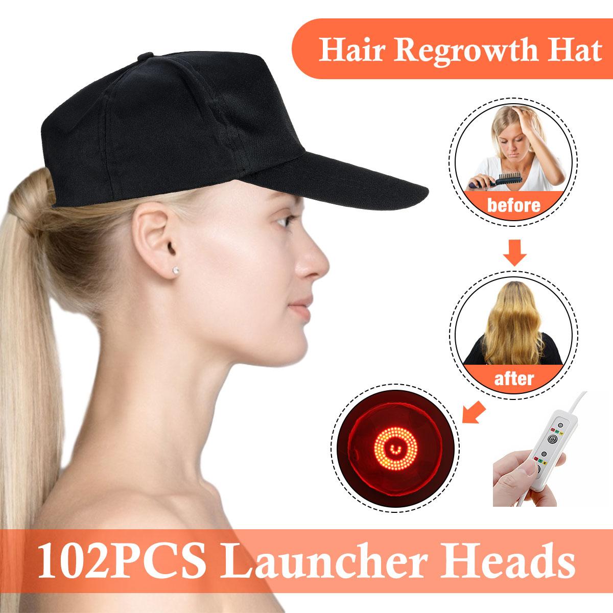 DC5V Hair Growth Laser Helmet 102Pcs Light Chips Anti Hair Loss Hair Growth Cap Hair Loss Therapy Decive Hair Regrowth Machine
