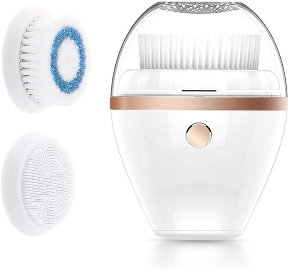 Electric Facial Cleansing Brush Massager Rechargeable Waterproof Pore Face Cleaning Device Skin Care Brush For Face