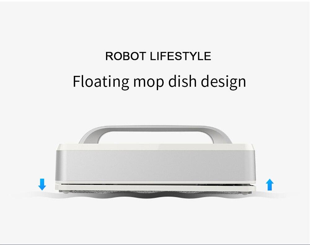 Window Cleaning Robot RL880 Magnetic Vacuum Cleaner, Anti-falling,Remote Control, Auto Glass Washing, 3 Working Modes WIN660