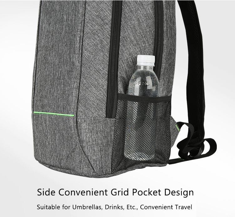 Solar Energy Powered Men Women Backpack Anti Theft Waterproof 15.6 inch Laptop USB Charging Backpack Travel Bags for teenager