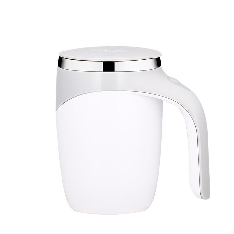 Hot 380ml Automatic Stirring Mug Coffee Milk Mixing Mug Stainless Steel Thermal Cup Electric Lazy Magnetized Insulated Smart Cup