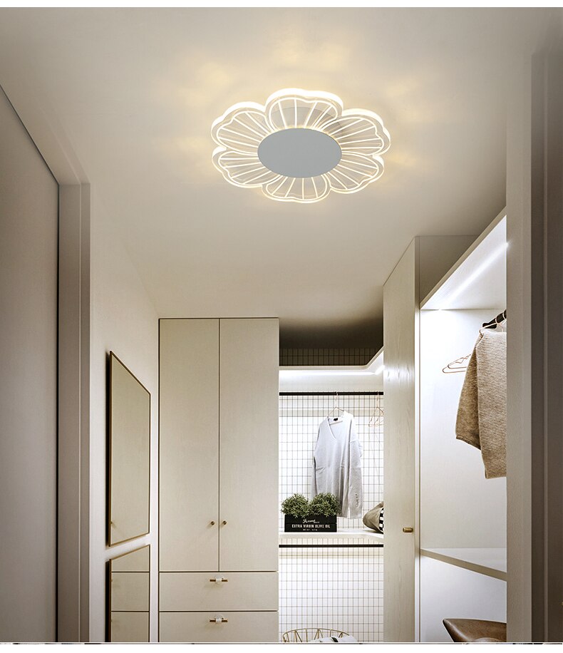 LED ceiling lamp balcony entrance cloakroom entry simple household small ceiling lamp corridor aisle lamps