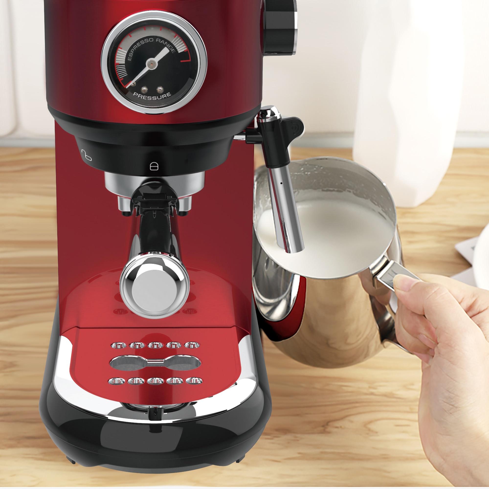 Sonifer Italian Expresso Coffee Machine Dolce Milk Frother Home Appliances Electric Foam Cappuccino Coffee Maker Semi Automatic