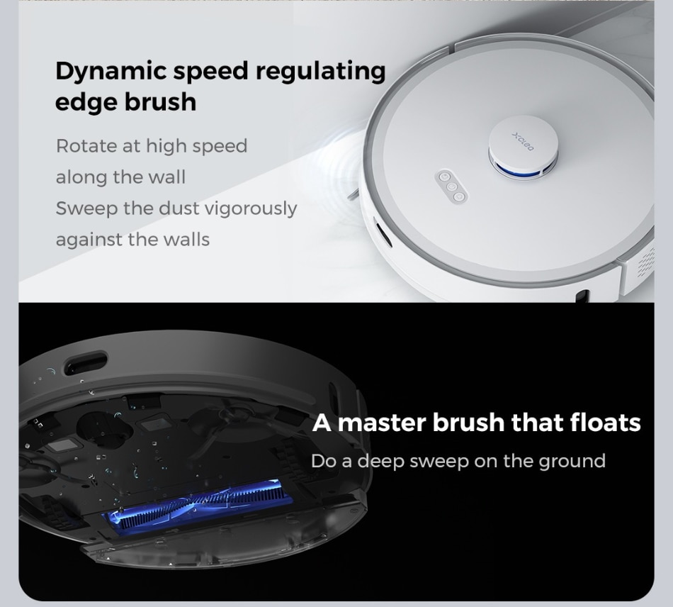 Intelligent Vacuum Cleaner Robot Dry And Wet Cleaning Free Mop Full Automatic Dust Collection Household Cleaning Appliance