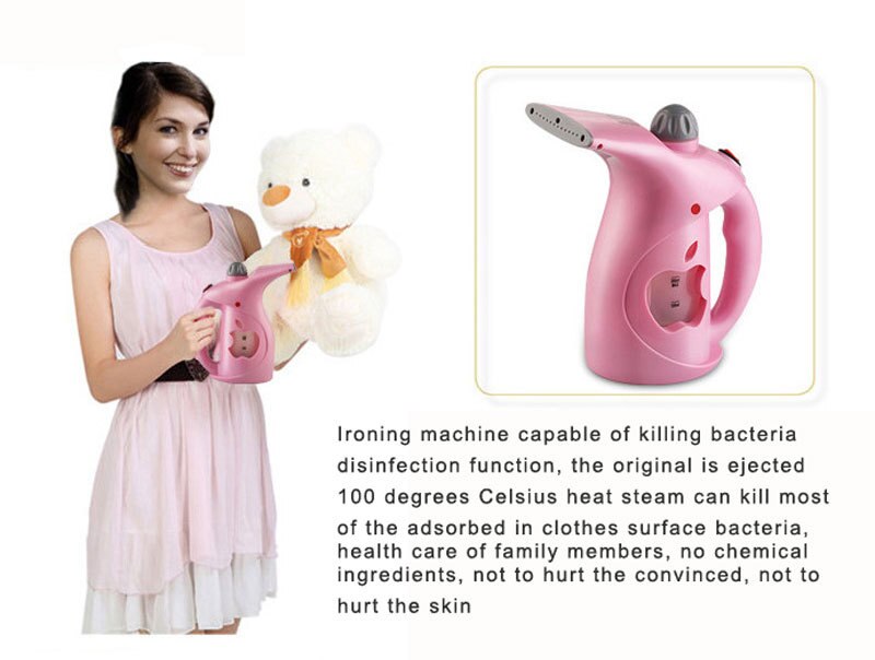Handheld Steamer 750W Powerful Garment Steamer Portable Fast-Heat Steam Iron Ironing Machine for Home Travel Alanchi