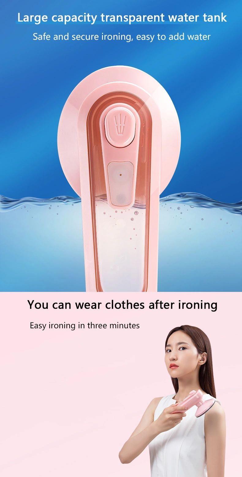 Home Steam Iron Garment Steamer Portable Electric Garment Cleaner Travel Mini Handheld Ironing Machine Steam Ironing Clothes