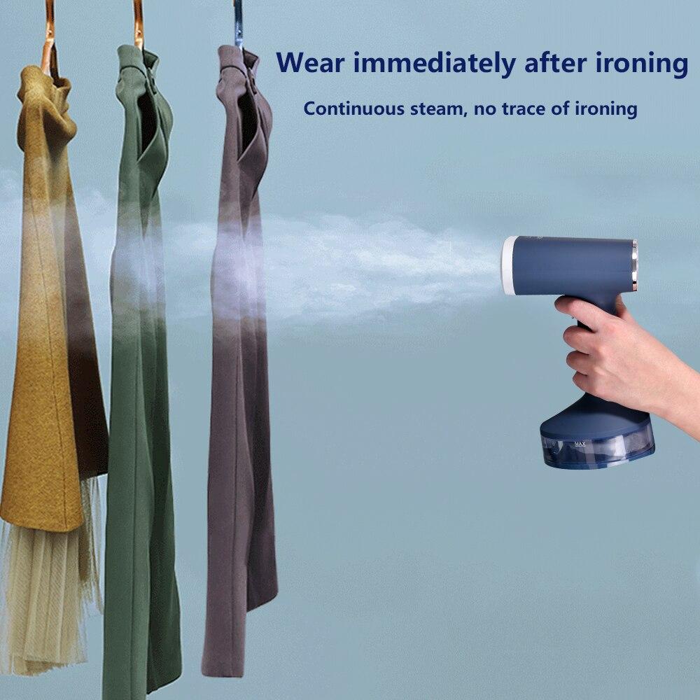 KONKA Handheld Mini Steamer Iron Fast-Heat 1200W Powerful Garment Steamer Portable 140ML Steam Ironing Machine for Home Travel