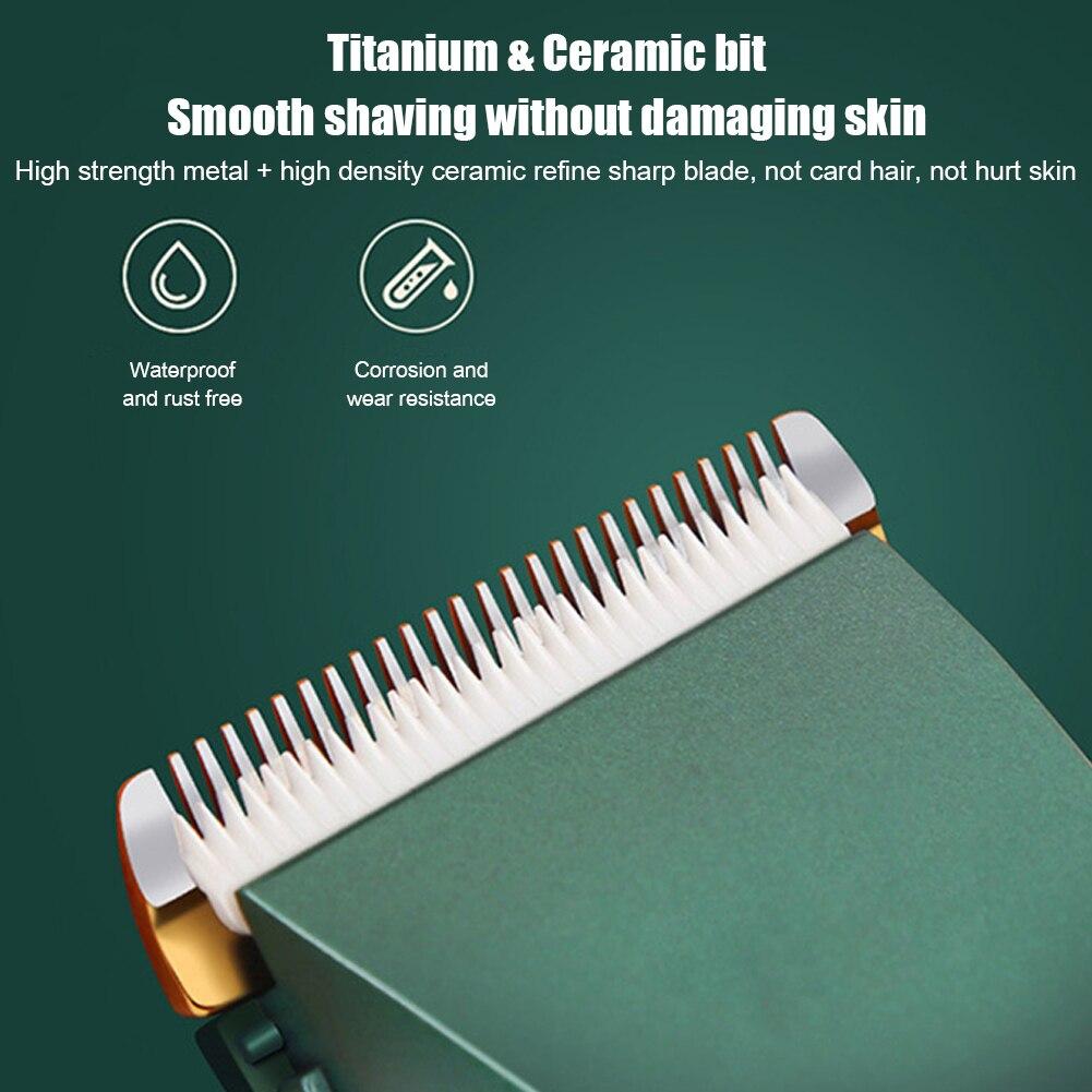 1Pcs Electric Rechargeable Hair Clipper Trimmer Remover Cordless Shaver Men Hair Cutting Machine Barber Tools