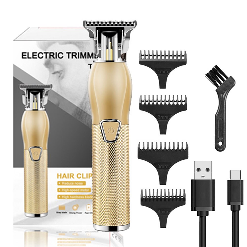 2021 Original Hair Trimmer Hairdresser Clipper Professional Hair Cutting T-Outliner Barber Cordless Men's s Electric Shaver Tool