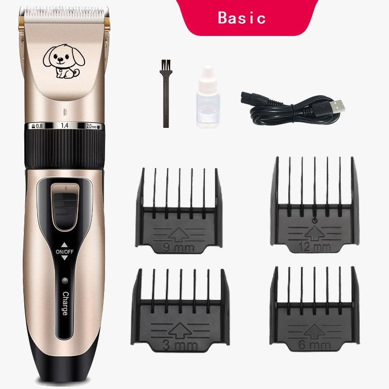 Electrical Dog Hair Clippers Trimmer For Cat Animal Pet Grooming Haircut Shaver Set Cordless Rechargeable Cutting Machine