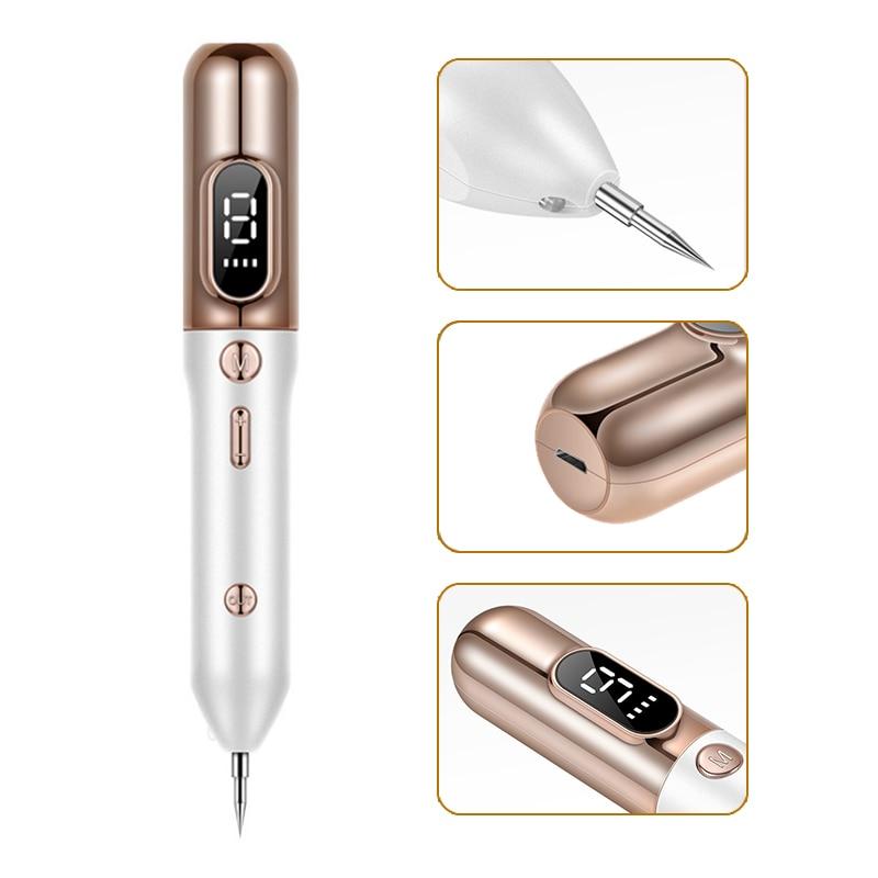 Newest Laser Plasma Pen Mole Tattoo Freckle Wart Tag Removal Pen Dark Spot Remover For Face LCD Skin Care Tools Beauty Machine