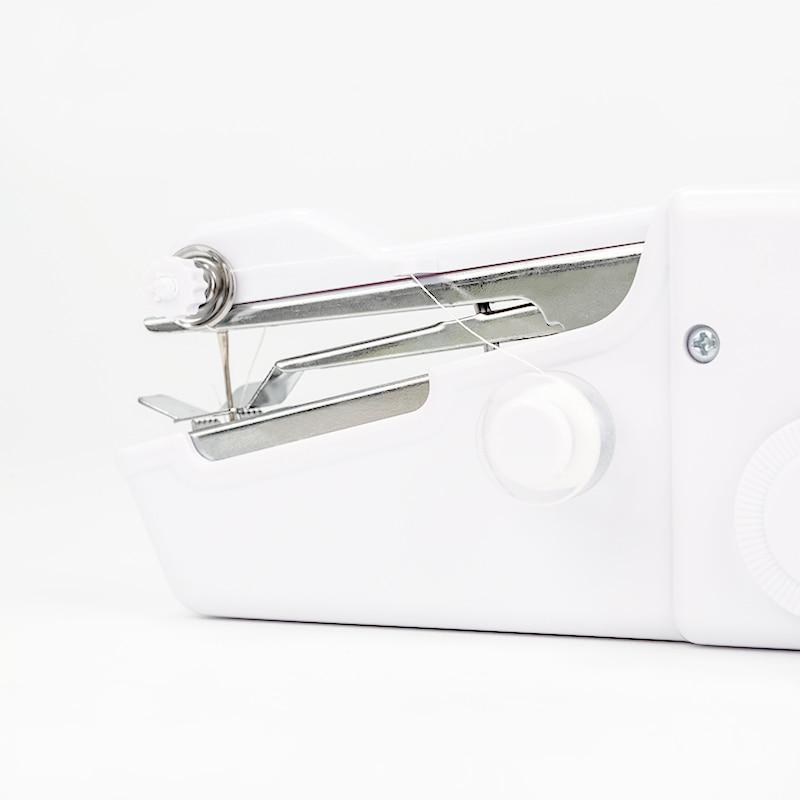 Mini Portable Sewing Machine Handheld Cordless Quick Clothes Stitch for Home Travel