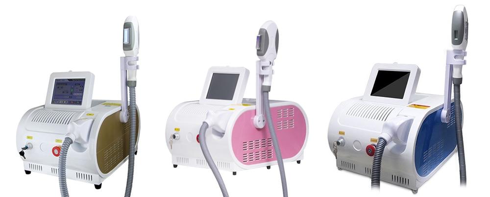 Portable OPT Elight Laser Epilator SHR Painless IPL Laser Hair Removal Multifunction Skin Tightening Rejuvenation Beauty Machine