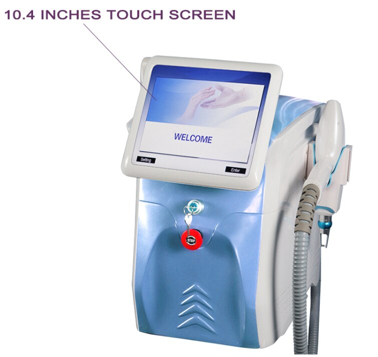 High Quality OPT Hair Removal Beauty Laser Machine Q Switched Nd Yag Laser Hair Removal Multifunction Beauty Machine