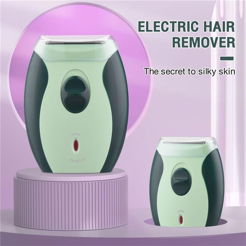 CkeyiN Professional Women Epilator Electric Hair Remove Painless Female Face Shaver Bikini Facial Hair Trimmer Home Use Machine