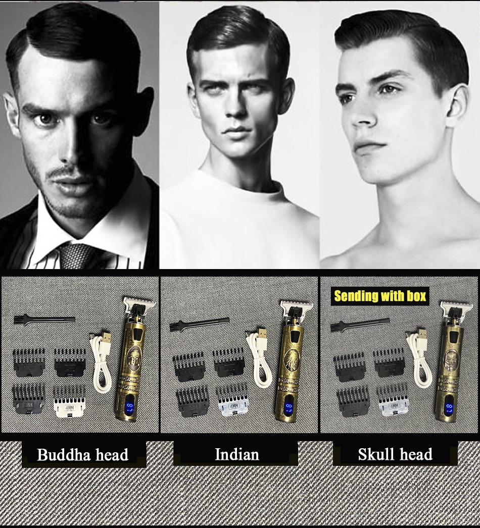 2021 Electric Hair Cutting Tools Kits Machine For Men Rechargeable Clipper Trimmer Shaver Beard Barber