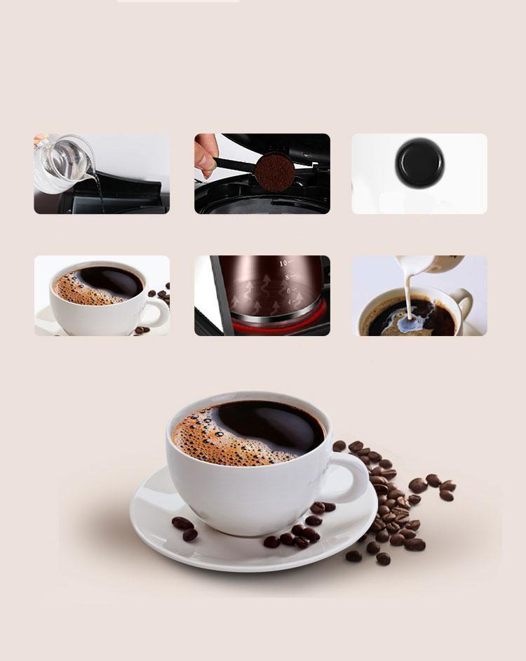 Free shipping Italian American coffee machine dual use commercial integrated automatic Coffee machine