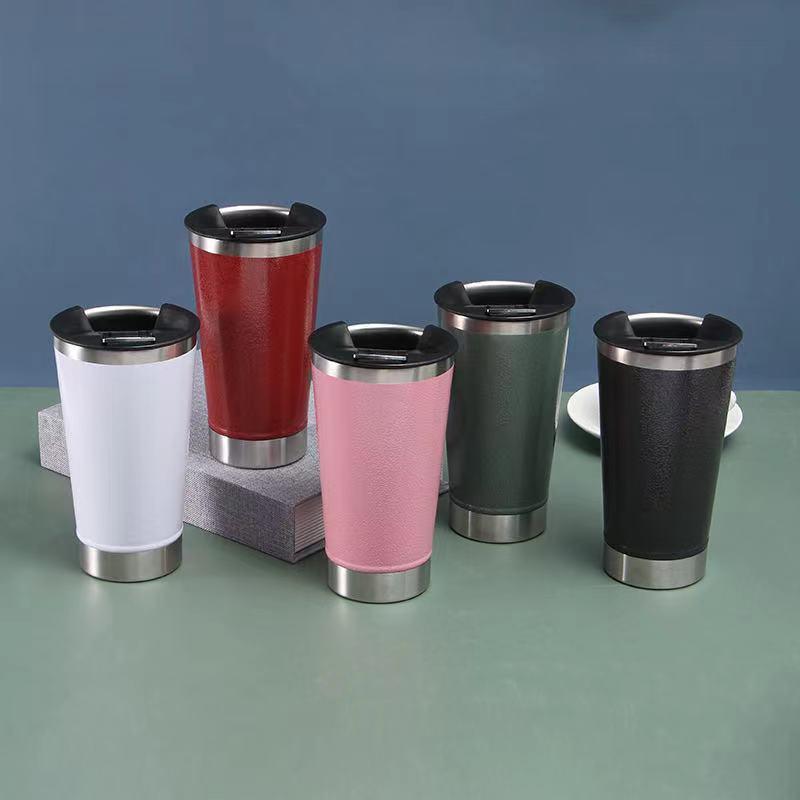 Stanley Thermal Ice Car Cups with Corkscrew 20oz Warmer Mug Beer Coffee Tumbler Cold Water Cup Europe and the US Hot Selling