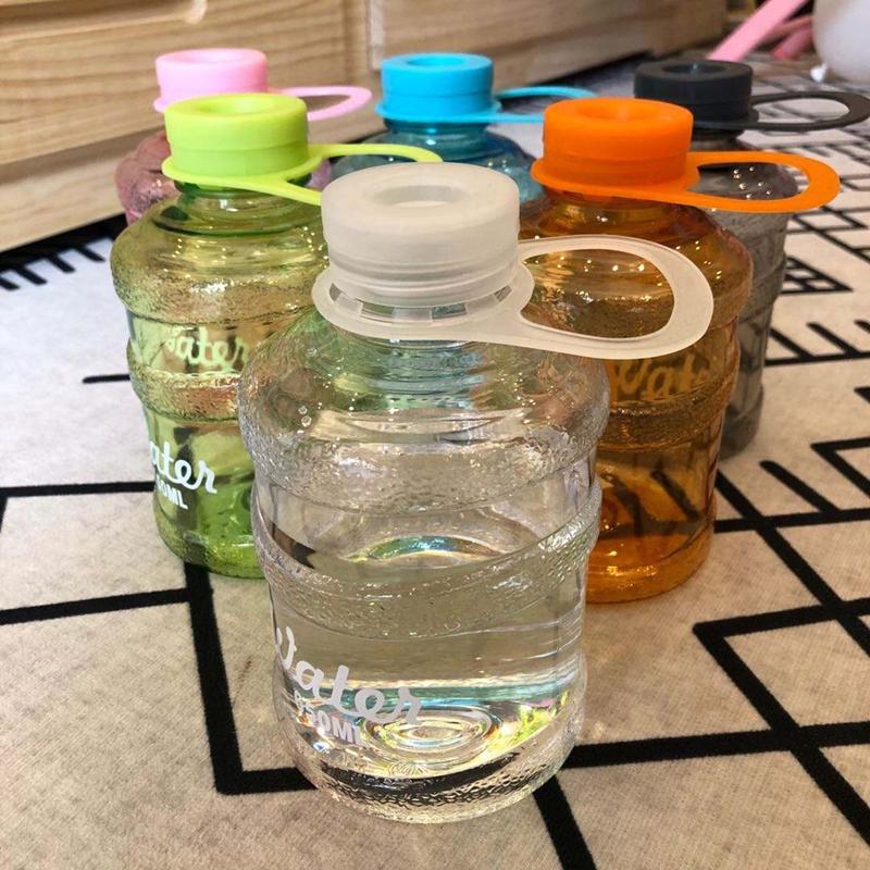 Outdoor Plastic Water Bottle Leak Proof Eco-Friendly Children School With Lid Hiking Camping Sports Bottles For Girl Coffee Cup