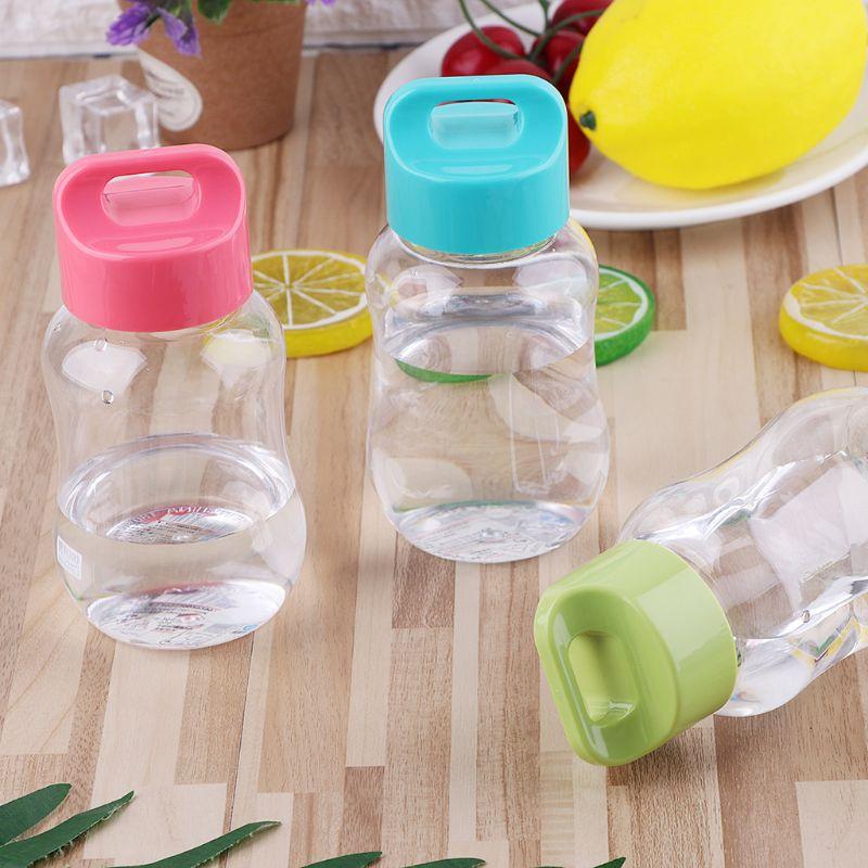 200Ml Plastic Water Bottle Mini Cute Water Bottle For Children Kids Portable Leakproof Small Water Bottle Bpa Free